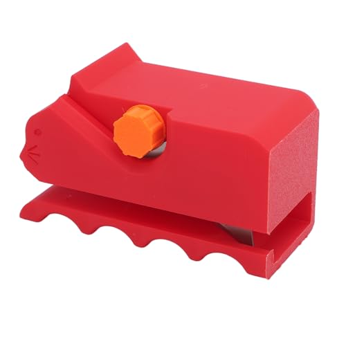 CCYLEZ 3D -Gedruckter Katzenkratzer -Kartonschneider, DIY -Karton -Stripper -Schneidwerkzeug für Katzenkratzer, mit Einstellbarem Ergonomischem Griff, ABS -Material (Rot) von CCYLEZ