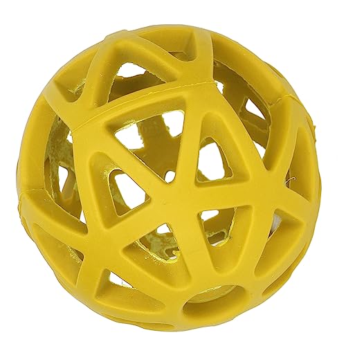 CCYLEZ Hunde Spielzeugball, Hohl Hunde Behandeln Spielzeugball, Gummi -Hundzahn -Reinigung Spielzeug, Hundkauen Spielzeug Biss Interaktive Hundetarife für Innen Im Freien Im Freien (L) von CCYLEZ