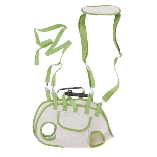 CCYLEZ Hundeliftgurt, Hundeschlingträger, Verstellbarer Oxford -Stoff -Schulterträger für Kleine Hundekatzen, mit Behandlungsbag Im Freien Travel Gehen (L) von CCYLEZ