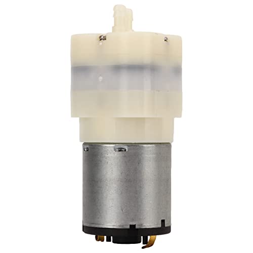 CCYLEZ Mini -Luftpumpenmotor, Mikrosaubumspumpe Leise Niedriges Geräusch mit Druckschalter -Entlastungsventil für Aquariumsauerstoff Zirkulieren (DC3.7V) von CCYLEZ