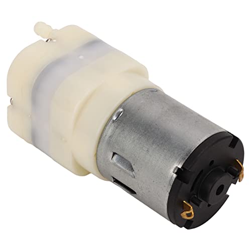 CCYLEZ Mini -Luftpumpenmotor, Mikrosaubumspumpe Leise Niedriges Geräusch mit Druckschalter -Entlastungsventil für Aquariumsauerstoff Zirkulieren (DC4.5V) von CCYLEZ