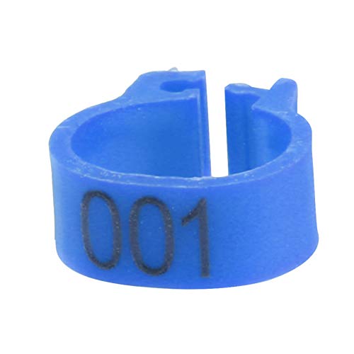 CCYLEZ Ringe, Clip-Design Kunststoff 100PCS Beinbänder für Buchstaben (dunkelblau) von CCYLEZ