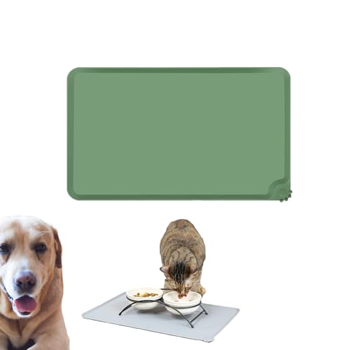 Ultra Durable Waterproof Non-Slip BPA Free Dishwasher Safe Silicone Pet Feeding Mat with Raised Edge, Spill-Proof Design for Secure Dining Anywhere, Large Silicone Pet Feeding Mat for Dogs and Cats Ultra Durable Waterproof Non-Slip BPA Free Dishwasher Safe Silicone Pet Feeding Mat with Raised Edge, Spill-Proof Design for Secure Dining Anywhere, Large Silicone Pet Feeding Mat for Dogs and Cats von CDAPCX
