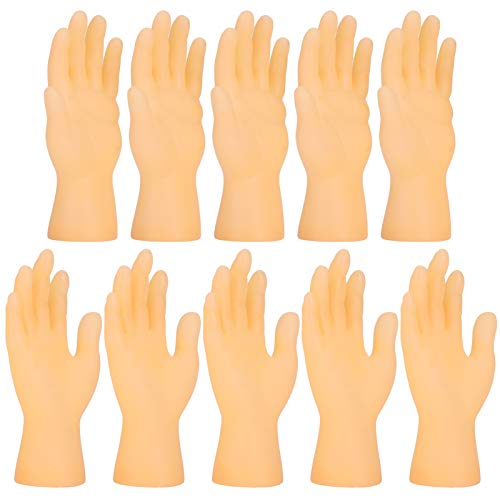 CDQL 10 Stück Mini-Hände für Katzen – Simulation Mini-Finger-Hände-Massagespielzeug – Interaktives Katzenspielzeug – Lustiges Dehnbares Katzenspielzeug mit Kleinen Händen für die CDQL 10 Stück Mini-Hände für Katzen – Simulation Mini-Finger-Hände-Massagespielzeug – Interaktives Katzenspielzeug – Lustiges Dehnbares Katzenspielzeug mit Kleinen Händen für die von CDQL