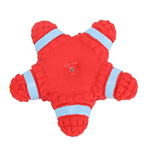 CDQL Quietschspielzeug für Hunde, Interaktives Quietschspielzeug für Hunde, Roter Seestern, Robustes, Langlebiges Hundespielzeug, Roter Seestern, Kauspielzeug für Welpen Zum Training CDQL Quietschspielzeug für Hunde, Interaktives Quietschspielzeug für Hunde, Roter Seestern, Robustes, Langlebiges Hundespielzeug, Roter Seestern, Kauspielzeug für Welpen Zum Training von CDQL