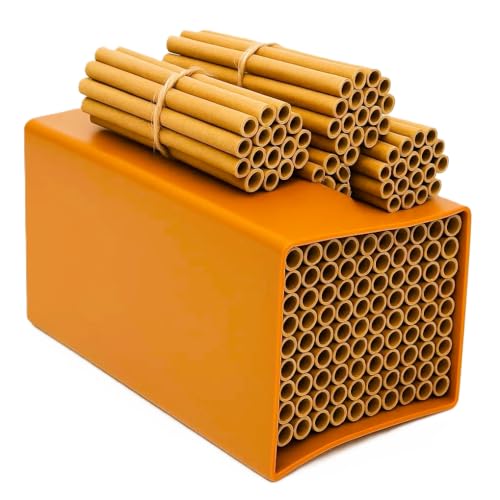 CEDAR ALPHA 1 Set Niströhren aus Karton – 15,2 cm lang x 5/16 Zoll Durchmesser Rohr für Maurer-Einzelbienen – zum Befüllen von Insektenhotels und Käferhäusern CEDAR ALPHA 1 Set Niströhren aus Karton – 15,2 cm lang x 5/16 Zoll Durchmesser Rohr für Maurer-Einzelbienen – zum Befüllen von Insektenhotels und Käferhäusern von CEDAR ALPHA