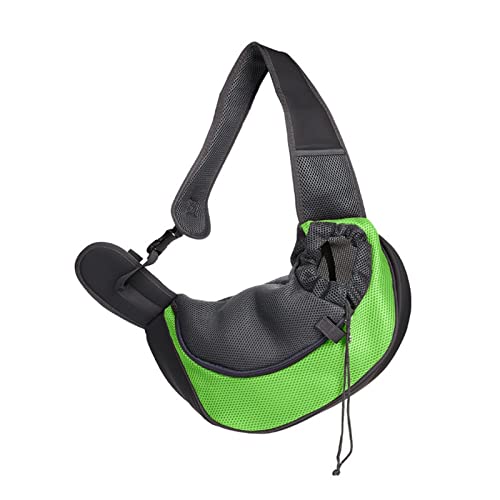 Tragetuch Hund,Hundetragetasche Pet welpen träger Outdoor Reisen Hunde Katzen mesh atmungsaktive Oxford einzelner umhängetasche Comfort Sling Handtasche Tote Tasche for Hunde (Color : Green, Size : Tragetuch Hund,Hundetragetasche Pet welpen träger Outdoor Reisen Hunde Katzen mesh atmungsaktive Oxford einzelner umhängetasche Comfort Sling Handtasche Tote Tasche for Hunde (Color : Green, Size : von CEFPOD