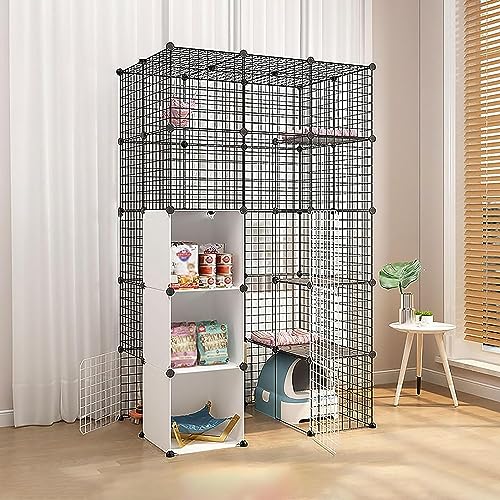 Gabbia per Gatti - Recinto per Conigli Gabbia da Bagno per Gatti Recinto per Cani da Interno Plastica per Piccoli Animali Metallico&plastica DIY Criceti Cucciolo Gatto Gabbie Gabbia per Gatti - Recinto per Conigli Gabbia da Bagno per Gatti Recinto per Cani da Interno Plastica per Piccoli Animali Metallico&plastica DIY Criceti Cucciolo Gatto Gabbie von CENAP