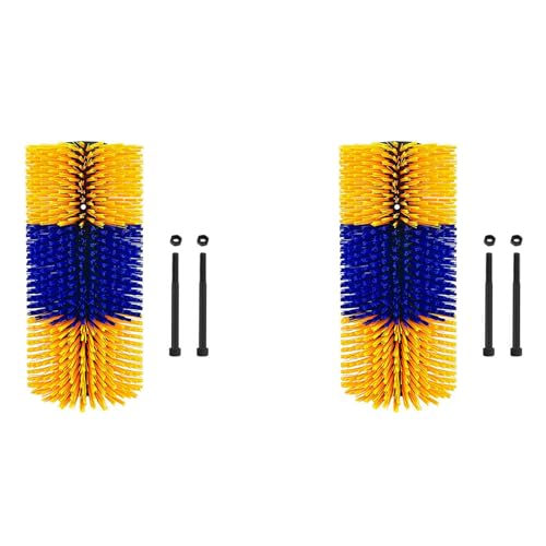 CENMEN 2X Kratzbürsten für Nutztiere, 17,5 X 7,5, Weiche Kratzbürste für Pferde und Kühe, Vollmassagebürste, Lindert Juckreiz auf Dem Rücken CENMEN 2X Kratzbürsten für Nutztiere, 17,5 X 7,5, Weiche Kratzbürste für Pferde und Kühe, Vollmassagebürste, Lindert Juckreiz auf Dem Rücken von CENMEN