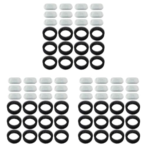 CENMEN 36 StüCk Katzen-Trinkbrunnen-Ersatzfilter und VorfilterschwäMme für Automatischen Trinkbrunnen für Haustiere, Hunde-Trinkbrunnen CENMEN 36 StüCk Katzen-Trinkbrunnen-Ersatzfilter und VorfilterschwäMme für Automatischen Trinkbrunnen für Haustiere, Hunde-Trinkbrunnen von CENMEN
