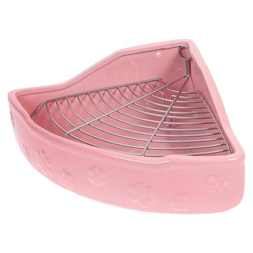 Bunny Cage Toilettenbox, Hygienische Lösung Katzentoilette, Tragbare Haustiertoilette, Dreieckiges Design, Haustiertoilette, Katzentoilette, kleine Haustiertoilette, offene Katzentoilette für Igel, Bunny Cage Toilettenbox, Hygienische Lösung Katzentoilette, Tragbare Haustiertoilette, Dreieckiges Design, Haustiertoilette, Katzentoilette, kleine Haustiertoilette, offene Katzentoilette für Igel, von CENMOO