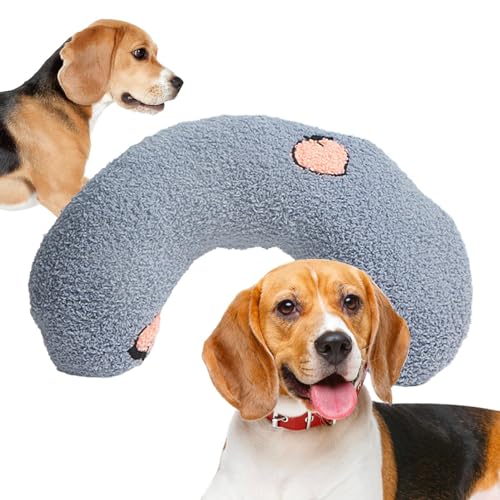 CENMOO Beruhigendes Kissen für Hunde, beruhigendes Kissen für Hunde, bequem und niedlich, U-förmig, Kissen für Katzen, elastisches Kissen, hautfreundlich, Zubehör CENMOO Beruhigendes Kissen für Hunde, beruhigendes Kissen für Hunde, bequem und niedlich, U-förmig, Kissen für Katzen, elastisches Kissen, hautfreundlich, Zubehör von CENMOO