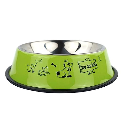 CENMOO Hundenapf, 7,08 x 1,3 Zoll erhöhter Hundenapf, Edelstahl-Hundenapf, Rutschfester Tiernapf, Katzennapf, tragbarer klener Hundenapf, Leichter Tiernapf für Haustiere, Hunde, Katzen, Welpen CENMOO Hundenapf, 7,08 x 1,3 Zoll erhöhter Hundenapf, Edelstahl-Hundenapf, Rutschfester Tiernapf, Katzennapf, tragbarer klener Hundenapf, Leichter Tiernapf für Haustiere, Hunde, Katzen, Welpen von CENMOO