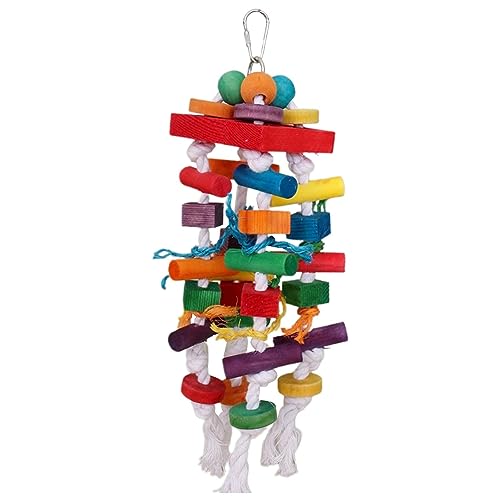 CENMOO Papageienkäfig Bissspielzeug | Holzbeißkäfig für Vogel und Papageien | verschleißfester Holzblock für Vögel, Papageien, Spielzeug für Vögel, Nymphensittiche, mittelgroße Papageien, kleine CENMOO Papageienkäfig Bissspielzeug | Holzbeißkäfig für Vogel und Papageien | verschleißfester Holzblock für Vögel, Papageien, Spielzeug für Vögel, Nymphensittiche, mittelgroße Papageien, kleine von CENMOO