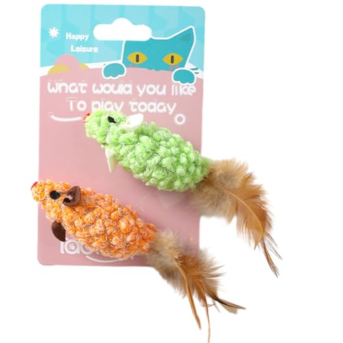 Gefüllte Maus Katzenspielzeug, Gefülltes Bissfestes Spielzeug, Sound Interaktive Maus Spielzeug, Plüsch Maus Spielzeug, Stofftier Katze, Niedliche Kätzchen Spielzeug Indoor Outdoor, Kleine Maus Gefüllte Maus Katzenspielzeug, Gefülltes Bissfestes Spielzeug, Sound Interaktive Maus Spielzeug, Plüsch Maus Spielzeug, Stofftier Katze, Niedliche Kätzchen Spielzeug Indoor Outdoor, Kleine Maus von CENMOO
