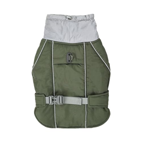 Hundemantel, warmer Hunde-Wintermantel mit wasserdichtem, Hundejacke Winter-Canvas-Stoff, Hunde-Winterweste Jacke für Camping, Skifahren, Outdoor-Aktivitäten, Outdoor, Indoor, Nachtspaziergang, Outdoo Hundemantel, warmer Hunde-Wintermantel mit wasserdichtem, Hundejacke Winter-Canvas-Stoff, Hunde-Winterweste Jacke für Camping, Skifahren, Outdoor-Aktivitäten, Outdoor, Indoor, Nachtspaziergang, Outdoo von CENMOO