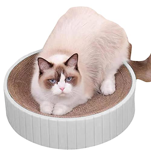 Katzenkratzbrett,Rundes Kratzhaus für Katzen mit hoher Dichte | Katzenkratzmöbelschutz für Couch, Teppiche und Sofas, Katzenbett für Hauskatzen und Kätzchen Cenmoo Katzenkratzbrett,Rundes Kratzhaus für Katzen mit hoher Dichte | Katzenkratzmöbelschutz für Couch, Teppiche und Sofas, Katzenbett für Hauskatzen und Kätzchen Cenmoo von CENMOO