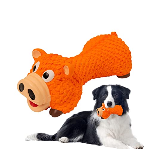 Quietschendes Spielzeug für kleine Hunde, quietschendes Spielzeug, interaktives Spielzeug für Hunde in Tierform, niedlich, ungefüllt, mit weichem Quietscher, Spielzeug Cenmoo Quietschendes Spielzeug für kleine Hunde, quietschendes Spielzeug, interaktives Spielzeug für Hunde in Tierform, niedlich, ungefüllt, mit weichem Quietscher, Spielzeug Cenmoo von CENMOO