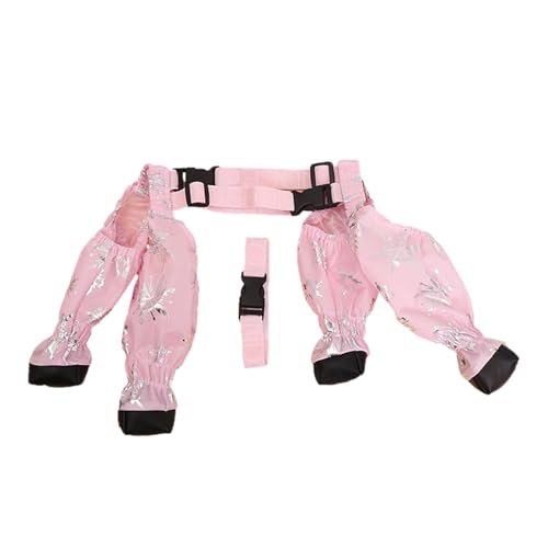 Stiefel mit Riemen, atmungsaktiv, für jedes Wetter, wasserdichte Schneestiefel für den Winter, Schuhe für große und mittelgroße Hunde, Pfotenschutz für Katzen Stiefel mit Riemen, atmungsaktiv, für jedes Wetter, wasserdichte Schneestiefel für den Winter, Schuhe für große und mittelgroße Hunde, Pfotenschutz für Katzen von CENMOO