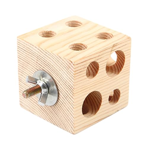 Vogelfutterspielzeug, Futtersuche Spielzeug Vögel, Futtersuche Zahnen Kauspielzeug, Multifunktionales Lustiges Trainingsspielzeug, Vogel Holzblock Spielzeug, Einfache Installation Tischpuzzle zum Vogelfutterspielzeug, Futtersuche Spielzeug Vögel, Futtersuche Zahnen Kauspielzeug, Multifunktionales Lustiges Trainingsspielzeug, Vogel Holzblock Spielzeug, Einfache Installation Tischpuzzle zum von CENMOO