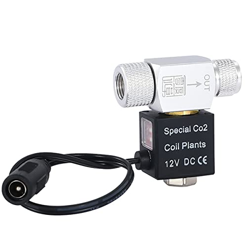 CENPEK DC CO2 Magnetventil Aquarium CO2 System Regler Magnetventil für Aquarium Aquarium Wasser Pflanze Gras Wachsen von CENPEK