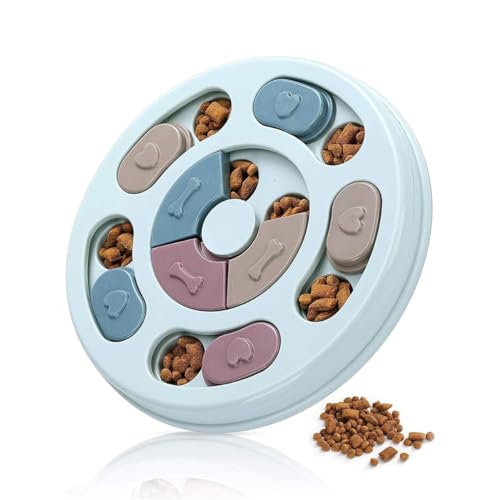CENPEK Hunde-Puzzle-Spiel, Futterspender, Hundespiel, Bildung, Intelligenz, Hunde-Puzzlespiel, Hundespiel mit rutschfestem, langsamem Futternapf, Puzzle-Schüssel für Welpen und Haustiere CENPEK Hunde-Puzzle-Spiel, Futterspender, Hundespiel, Bildung, Intelligenz, Hunde-Puzzlespiel, Hundespiel mit rutschfestem, langsamem Futternapf, Puzzle-Schüssel für Welpen und Haustiere von CENPEK