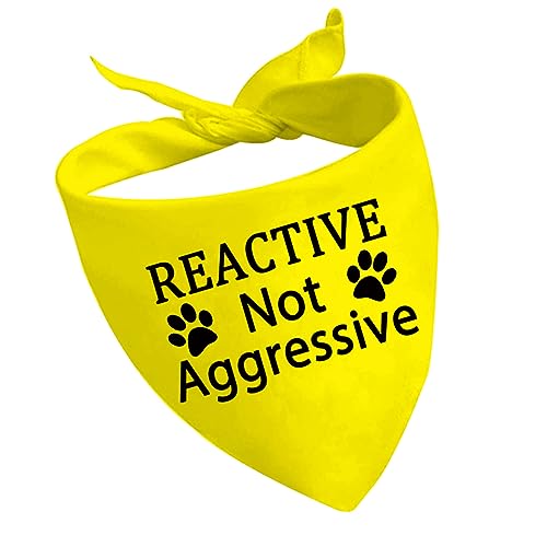 1 Stück Reaktives Nicht Aggressives Hundehalstuch Nicht Streicheln über dem Halsband Reaktives Hundehalstuch (Nicht Aggressiv D EU2) von CENWA