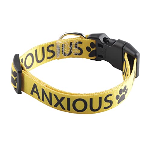 Nervous/Angst Hundehalsband Arbeitshundehalsband Verstellbares Haustierhalsband (Angsthalsband) von CENWA