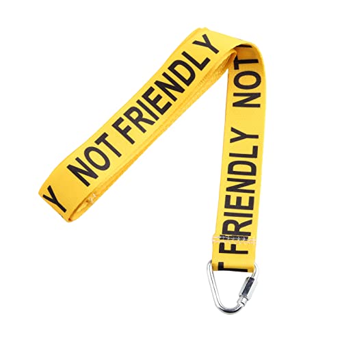 Not Friendly Hundeleine Keep Away Give Me Space Hundeleine Wrap Rescue Dog Lead (nicht freundliche Leine) von CENWA