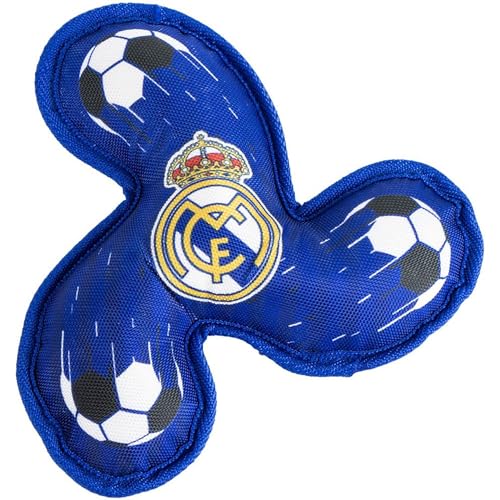 CERDÁ LIFE'S LITTLE MOMENTS Offizielles und Robustes TPR Real Madrid Hundespielzeug, interaktives Sportzubehör, ideal zum Beißen, Spielen und Trainieren Ihres Hundes mit flexiblem und langlebigem von CERDÁ LIFE'S LITTLE MOMENTS