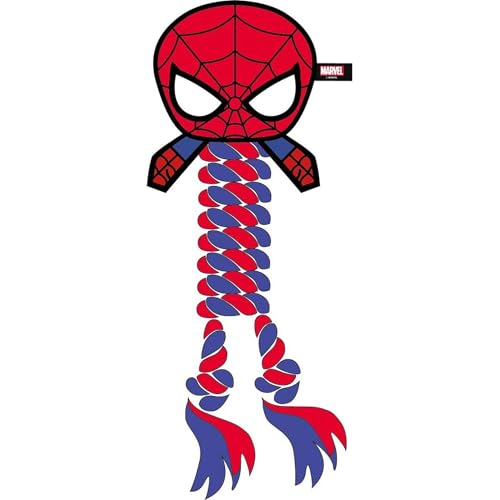CERDÁ LIFE'S LITTLE MOMENTS Spiderman Beißring für Hunde, Robustes Seilspielzeug für Haustiere, reinigt Zähne und Zahnfleisch, Beißring für kleine und große Hunde CERDÁ LIFE'S LITTLE MOMENTS Spiderman Beißring für Hunde, Robustes Seilspielzeug für Haustiere, reinigt Zähne und Zahnfleisch, Beißring für kleine und große Hunde von CERDÁ LIFE'S LITTLE MOMENTS