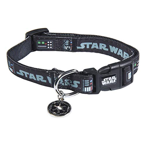 CERDÁ LIFE'S LITTLE MOMENTS - Star Wars Hundehalsband Mittelgroße Hunde | Star Wars Halsband Mittelgroße Hunde Offizieller Lizenz, s-m von CERDÁ LIFE'S LITTLE MOMENTS