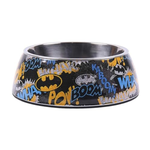 CERDÁ LIFE'S LITTLE MOMENTS - for Fan Pets - Batman Katzen- und Hundenapf, 2800000358, Mehrfarbig, S von CERDÁ LIFE'S LITTLE MOMENTS