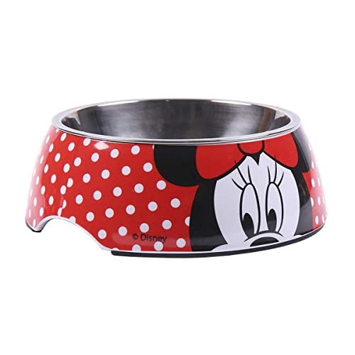 CERDÁ LIFE'S LITTLE MOMENTS - for Fan Pets Minnie Mouse Katzen- und Hundenapf - Offizielle Disney Lizenz Mehrfarbig M von CERDÁ LIFE'S LITTLE MOMENTS