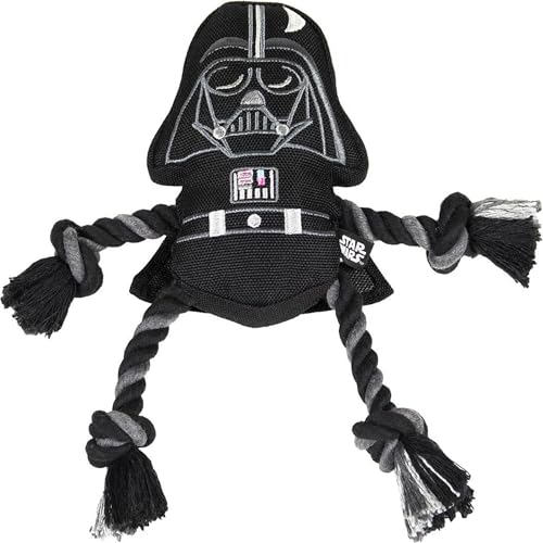CERDÁ LIFE'S LITTLE MOMENTS - for Fan Pets Star Wars Hundespielzeug, Kuscheltier für Hunde mit Seil - Offizielle Star Wars Lizenz Darth Vader CERDÁ LIFE'S LITTLE MOMENTS - for Fan Pets Star Wars Hundespielzeug, Kuscheltier für Hunde mit Seil - Offizielle Star Wars Lizenz Darth Vader von CERDÁ LIFE'S LITTLE MOMENTS