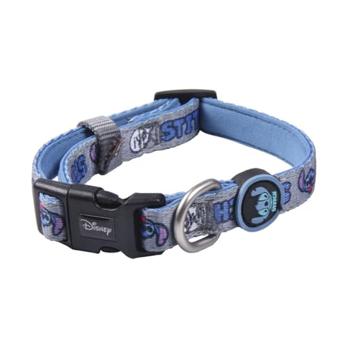 CERDÁ Life's Little Moments - for Fan Pets | StichDog Hundehalsband – Offizielles Disney Lizenzprodukt, Mehrfarbig von STITCH