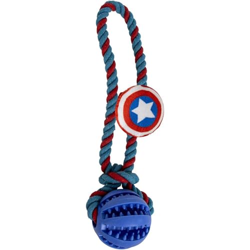 CERDÁ LIFE'S LITTLE MOMENTS Cerda Avengers 2800000714 Hundespielzeug mit Seil, 10,0 x 30,0 x 7,0 cm von CERDÁ LIFE'S LITTLE MOMENTS