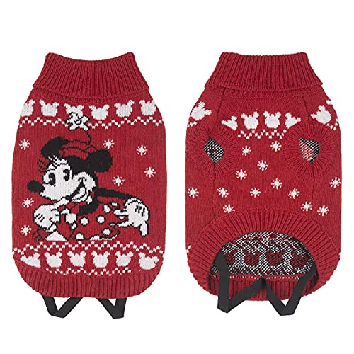 Cerdá - ForFanPets Hunde Zubehör | Minnie Mouse Hundepullover mit Weihnachtsdesign - Offizielle Disney Lizenz Cerdá - ForFanPets Hunde Zubehör | Minnie Mouse Hundepullover mit Weihnachtsdesign - Offizielle Disney Lizenz von CERDÁ LIFE'S LITTLE MOMENTS