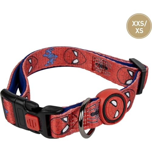 Cerdá- Halsband für Hunde, XXS Spiderman T1Xxs: XXS/XS (2800001463) von CERDÁ LIFE'S LITTLE MOMENTS