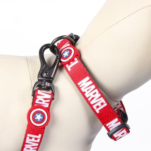 Cerdá - for Fan Pets - Hochwertiges Hundehalsband mit Marvel Motiven Bedruckt | Aus 100% Polyester hergestellt, Beständiger Stoff und Kleine Anhänger aus Metall - Offiziell Lizenziert von Marvel von CERDÁ LIFE'S LITTLE MOMENTS