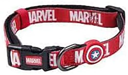 Cerdá - for Fan Pets - Hochwertiges Hundehalsband mit Marvel Motiven Bedruckt | Aus 100% Polyester hergestellt, Beständiger Stoff und Kleine Anhänger aus Metall - Offiziell Lizenziert von Marvel Cerdá - for Fan Pets - Hochwertiges Hundehalsband mit Marvel Motiven Bedruckt | Aus 100% Polyester hergestellt, Beständiger Stoff und Kleine Anhänger aus Metall - Offiziell Lizenziert von Marvel von CERDÁ LIFE'S LITTLE MOMENTS
