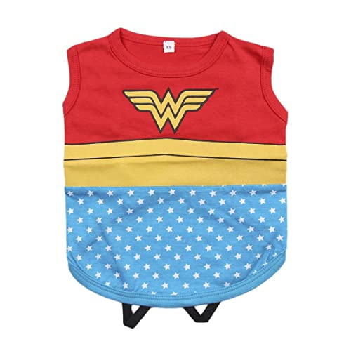 Cerdá - for Fan Pets | Wonder Woman Hundekleidung - Hunde T Shirt mit Offizieller DC Comics® Lizenz von CERDÁ LIFE'S LITTLE MOMENTS