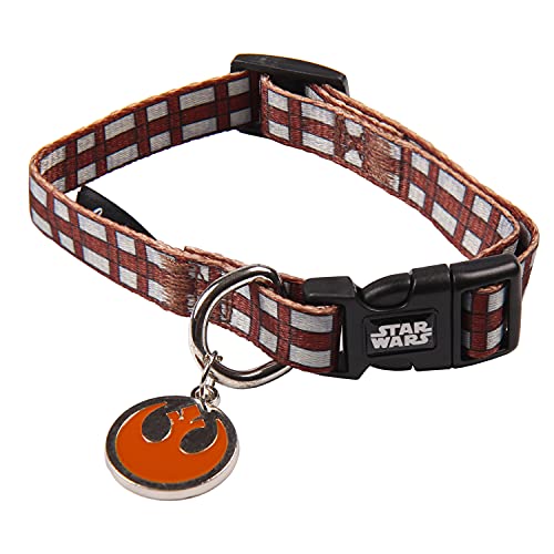 Chebwacca® Braunes Hundehalsband für kleine Hunde, offizielles Lizenzprodukt von Star Wars® von CERDÁ LIFE'S LITTLE MOMENTS