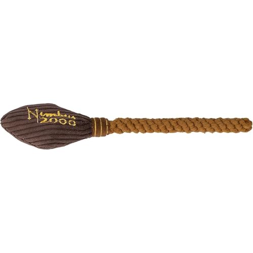 Harry Potter CERDÁ Life's Little Moments Hunde-Zahnpflegeseil zum Kauen Zauberstab-Design, braun-gelb, Hundespielzeug, 6 x 5,5 x 37 cm, Baumwolle und Polyester, entworfen in Spanien von CERDÁ LIFE'S LITTLE MOMENTS