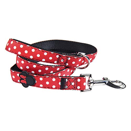 CERDÁ LIFE'S LITTLE MOMENTS - Minnie Mouse Hundeleine Kleine Hunde 1,2 m | Minnie Mouse Leine Hund - Offizielle Disney Lizenz, Rot, S von CERDÁ LIFE'S LITTLE MOMENTS