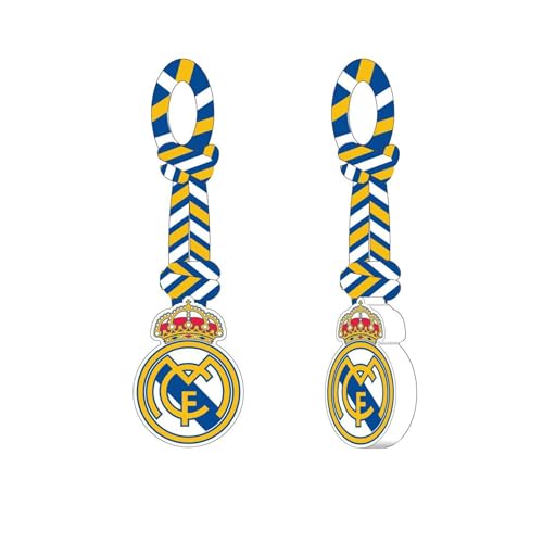 CERDÁ Life's Little Moments Offizielles und Robustes Hundespielzeug von Real Madrid, interaktives Sportzubehör, ideal zum Ziehen, Beißen und Trainieren im Fußball-Stil von CERDÁ LIFE'S LITTLE MOMENTS