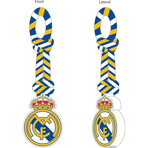 Offizielles, robustes Hundespielzeug aus Seil von Real Madrid / Interaktives Sportzubehör, ideal für Zerr-, Kau- und Bewegungsspiele im Fußballstil Offizielles, robustes Hundespielzeug aus Seil von Real Madrid / Interaktives Sportzubehör, ideal für Zerr-, Kau- und Bewegungsspiele im Fußballstil von CERDÁ LIFE'S LITTLE MOMENTS