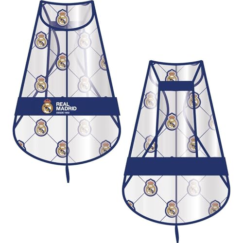 Real Madrid Regenmantel für Hunde, wasserdicht, wasserdicht, Bequeme Passform, offizielles Fußballprodukt Real Madrid Regenmantel für Hunde, wasserdicht, wasserdicht, Bequeme Passform, offizielles Fußballprodukt von CERDÁ LIFE'S LITTLE MOMENTS