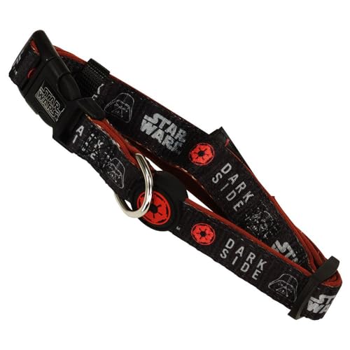 Star Wars Premium-Hundehalsband, Schwarz und Rot, Größe XXS-XS, Schnellverschluss, aus Polyester, Design mit 3D-Details, Originalprodukt, entworfen in Spanien Star Wars Premium-Hundehalsband, Schwarz und Rot, Größe XXS-XS, Schnellverschluss, aus Polyester, Design mit 3D-Details, Originalprodukt, entworfen in Spanien von CERDÁ LIFE'S LITTLE MOMENTS