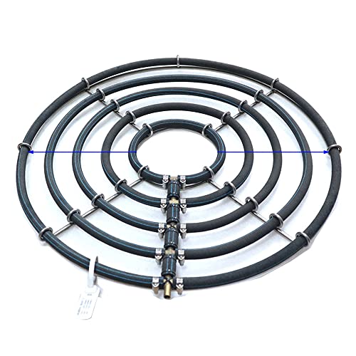 CESFRE Hochwertiger runder Diffusor für Aquarium, Koi-Teich, Hydrokultur, Seebelüftungsring im Freien, Luftdiffusor für Koi-Teich mit Gewicht (Dreifachring/Durchmesser 21,7 cm) von CESFRE